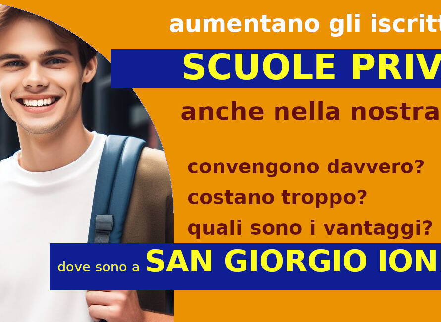 La scuola privata paritaria Masterform di Taranto è una opportunità anche per chi è di San Giorgio Ionico proprio perchè la città è molto vicino a Taranto.