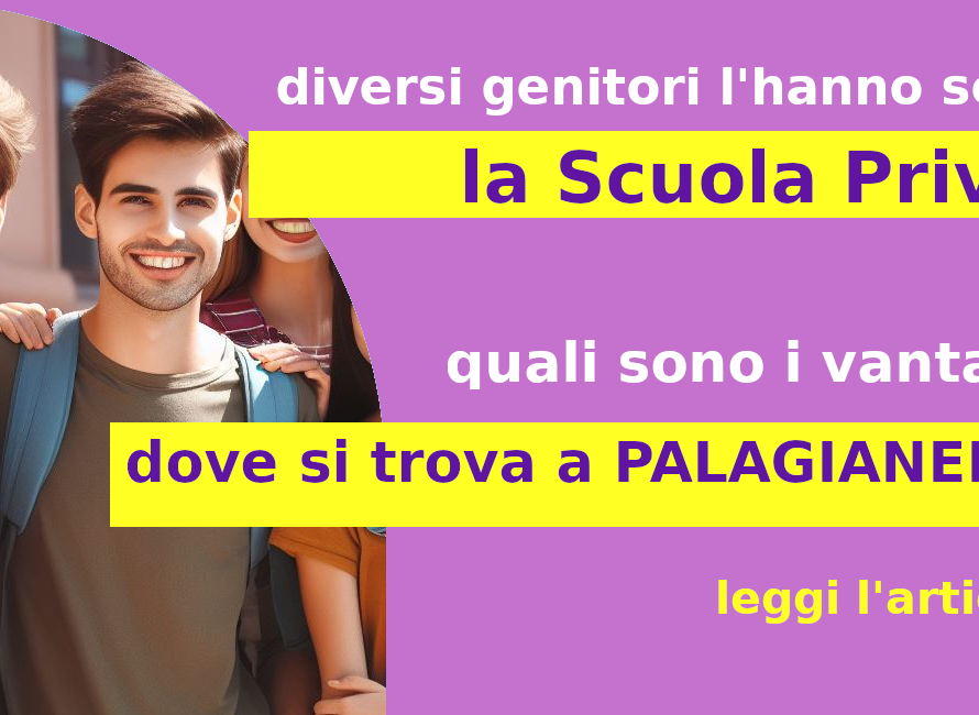 La scuola privata paritaria Masterform di Taranto: unopportunità anche per chi è di Palagianello. Scegli l'eccellenza a pochi chilometri da te.