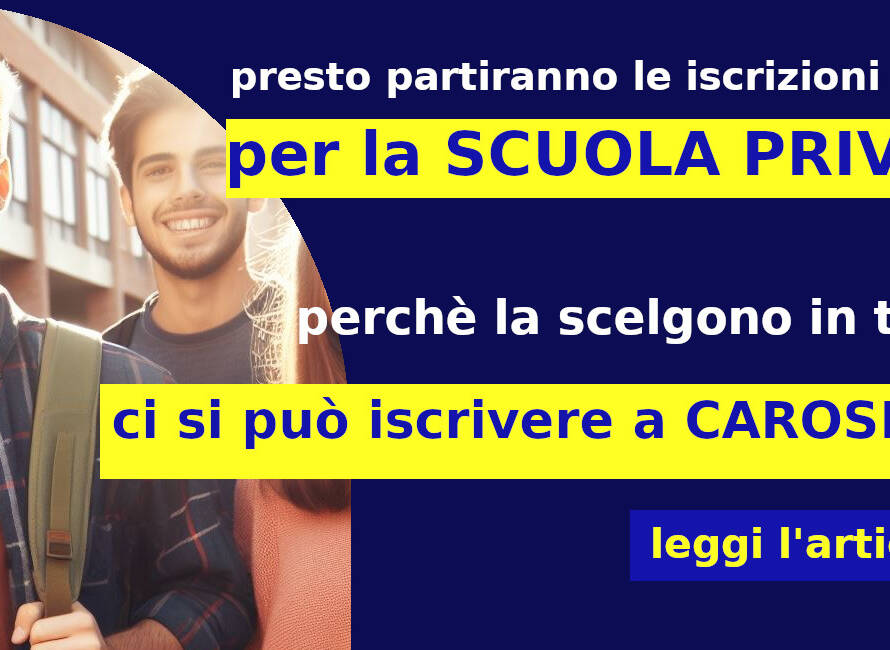 La scuola privata paritaria Masterform di Taranto: unopportunità anche per chi è di Carosino. Scegli l'eccellenza a pochi chilometri da te.