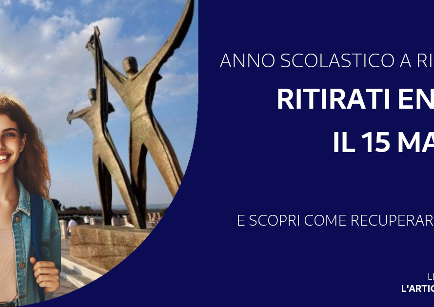 Il ritiro dalla scuola entro il 15 marzo può essere un'alternativa alla bocciatura, per l'elevato numero di assenze e per i bassi voti nelle varie discipline.