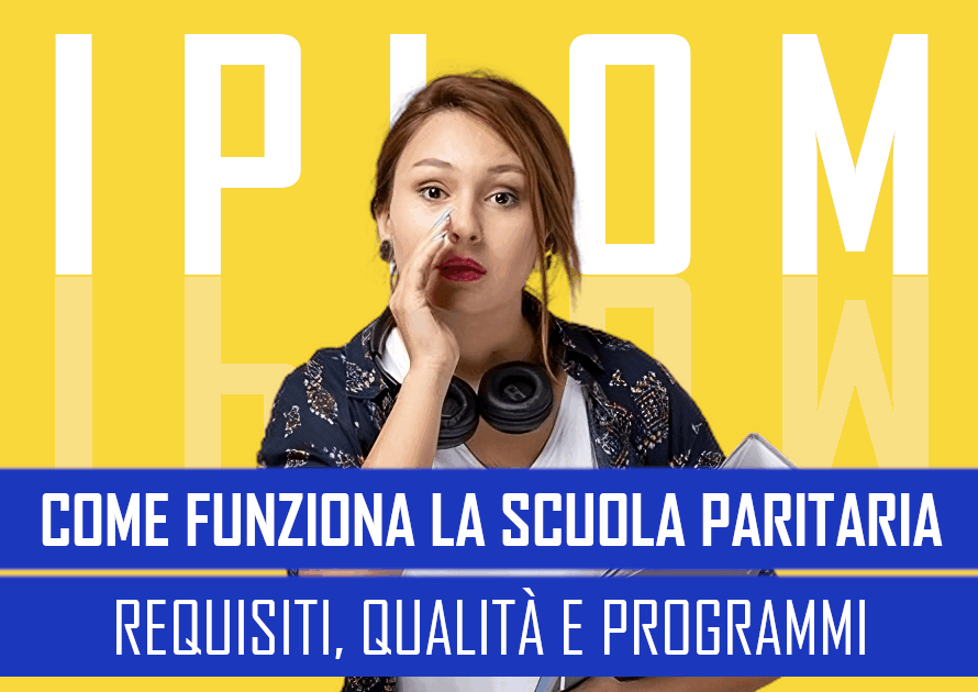 Le scuole paritarie offrono programmi riconosciuti dal Ministero dell’Istruzione. Rilasciano titoli di studio validi.