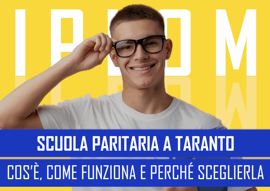 Una scuola paritaria a Taranto è un’istituzione privata riconosciuta dallo Stato e autorizzata a rilasciare titoli validi.