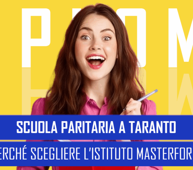Scuola Paritaria a Taranto: perché scegliere l’Istituto Masterform
