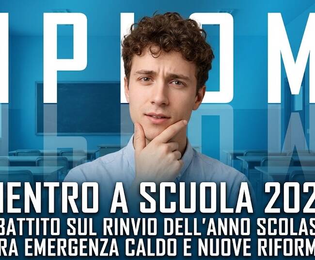Il Ministero dell'Istruzione e del Merito ha confermato il calendario stabilito dalle singole regioni per questo mese corrente