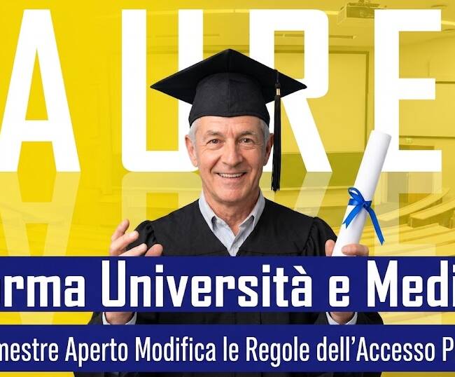 L’università italiana sta vivendo una fase di profonda trasformazione istituzionale che coinvolge migliaia di studenti e famiglie del Paese