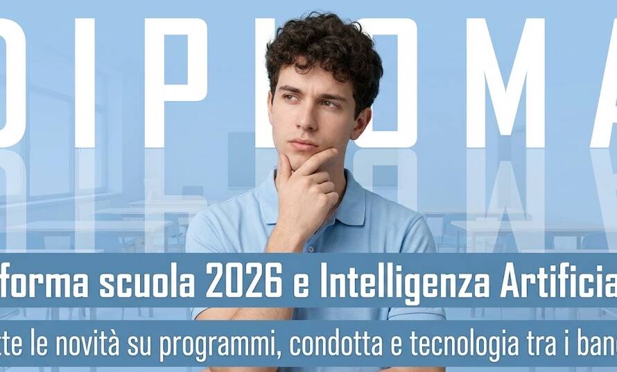 L'anno scolastico 2026/2027 porta con sé un pacchetto di riforme che spaziano dall'ingresso dell'AI fino al ritorno della Storia e Geografia