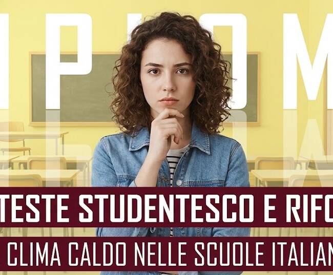 gli studenti scendono in strada non soltanto per contestare le condizioni strutturali degli edifici scolastici,